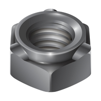 5/16"-18 HEX WELD NUT 3 PROJECTION<p>PLAIN</p>