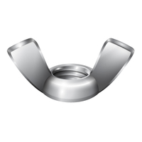 #8-32 WING NUT - ZINC