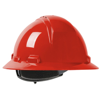KILIMANJARO FULL BRIM VENTED CLASS C TYPE 1 W/ RATCHET RED