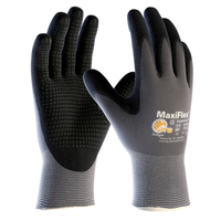 NITRILE COATED MICROFOAM GRIP ON PALM & FINGERS -  TOUCHSCREEN CUT:A1 ABRA 4 PUNC 2<p>LARGE</p>