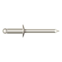 3/16" ALUM/ALUM DOME HEAD RIVET .251-.375