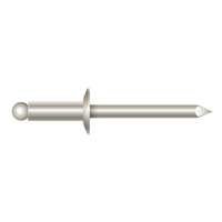 3/16" ALUM/STEEL COUNTERSUNK RIVET .062-.125