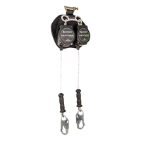 SAFEWAZE LATITUDE EDGE 11' DUAL CABLE SRL-P: REBAR HOOK