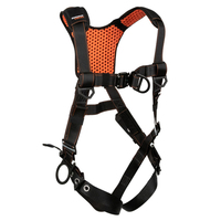 SAFEWAZE V-SELECT FULL BODY HARNESS: 3D, QC CHEST, FD, TB LEGS (M/L)