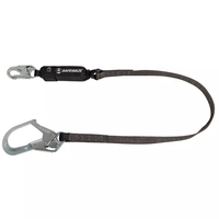 HEAVYWEIGHT 6' ENERGY ABSORBING LANYARD: REBAR HOOK