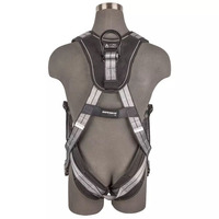 SAFEWAZE PRO+ SLATE FULL BODY HARNESS: ALU 1D, ALU QC CHEST/LEGS<p>XX-LARGE</p>
