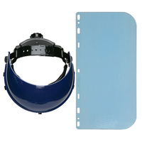 MCR HEAD GEAR/FACE SHIELDS - 8"X15.5" .060, CLEAR POLYCARBONATE FACESHIELD