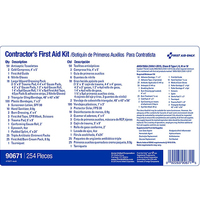 50 PERSON CONTRACTOR ANSI B+ FIRST AID KIT, METAL CASE, TYPE III