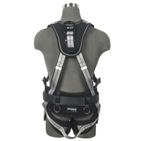 SAFEWAZE PRO+ SLATE CONSTRUCTION HARNESS: ALU 3D, ALU QC CHEST/LEGS (LARGE)