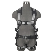 SAFEWAZE PRO+ SLATE CONSTRUCTION HARNESS: ALU 3D, ALU QC CHEST/LEGS (MEDIUM)