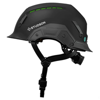 STUDSON SHK-1 VENTED HARD HAT BLACK M/L