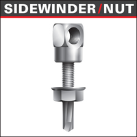 SAMMYS - STEEL SIDEWINDER W/NUT