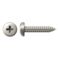 #8 X 1/4” PAN HEAD PHILLIPS DRIVE TAPPING SCREW - 18-8 STAINLESS