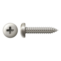 #6 X 2” PAN HEAD PHILLIPS DRIVE TAPPING SCREW - 18-8 STAINLESS