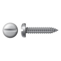 #14 X 1/2" PAN SLOT TAPPING SCREW - ZINC