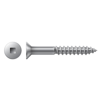 #12 X 3" FLAT HEAD PHILLIPS DRIVE WOOD SCREW ZINC