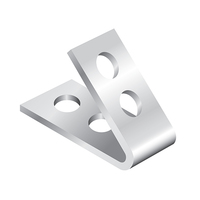 4-3/8" X 5"  4-HOLE 45 DEGREE CLOSED ANGLE