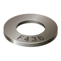 5/8" F436 FLAT WASHER<p>PLAIN</p>