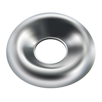 3/8" FINISH CUP WASHER - NICKEL PLATED