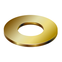 3/8 FLAT WASHER - BRASS