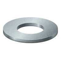 3/8" USS FLAT WASHER 1"OD - .064/.104 THICK -  GALVANIZED