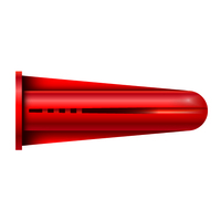 #10-12 RED PLASTIC SCREW ANCHOR