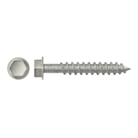 1/4" X 2-1/4" HEX WASHER HEAD  TAPCON SCREW 410 STAINLESS