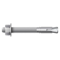 1"-8 X 12" WEDGE ANCHOR POWER STUD SD1 ZINC