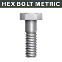 HEX HEAD METRIC