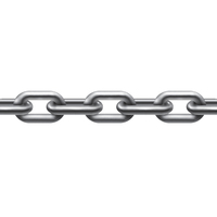 1/4" GRADE 30 PROOF COIL CHAIN ZINC 141 FT PALE