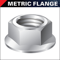 FLANGE NUTS METRIC