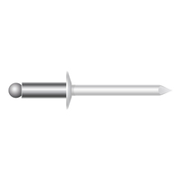 1/8" STEEL/STEEL.126-.187 COOL REGAL WHITE RIVET