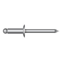 1/4 STEEL/STEEL COUNTERSUNK "Q" RIVET GRIP .126 - .250