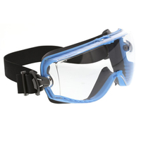 MCR HYDROBLAST HB3 GOGGLE CLEAR MAX6 ANTI-FOG LENS INDIRECT VENTED RUBBER STRAP