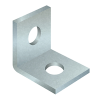 2" X 1-7/8" 2 HOLE CORNER ANGLE GALVANIZED