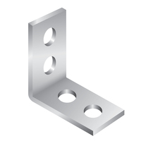 3-1/2" X 4-1/8" 4-HOLE CORNER ANGLE