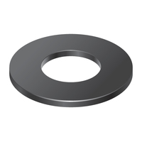 1/4" USS FLAT WASHER PLAIN .734"OD - .051/.08 THICK